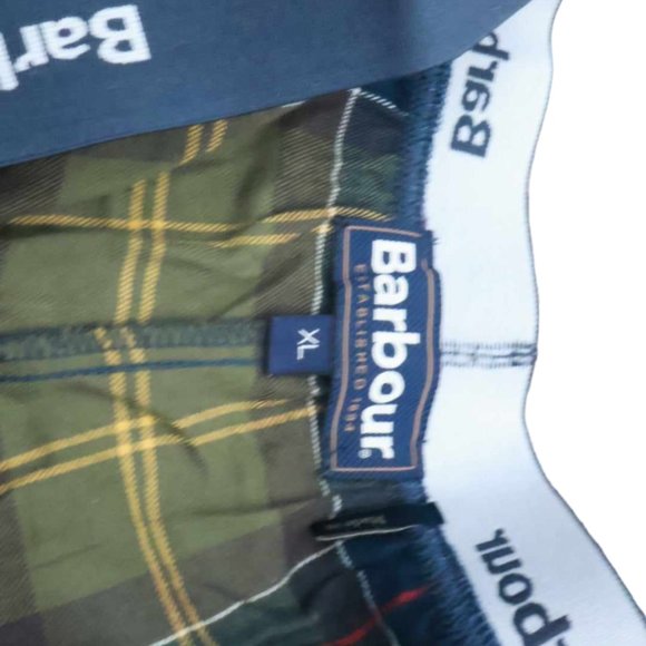 Barbour Tartan Boxer Short Set Size XL - Picture 6 of 6
